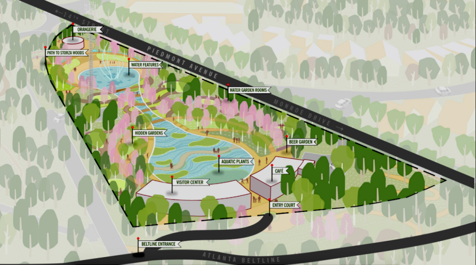 Fresh images How Atlanta Botanical Garden would meet the BeltLine